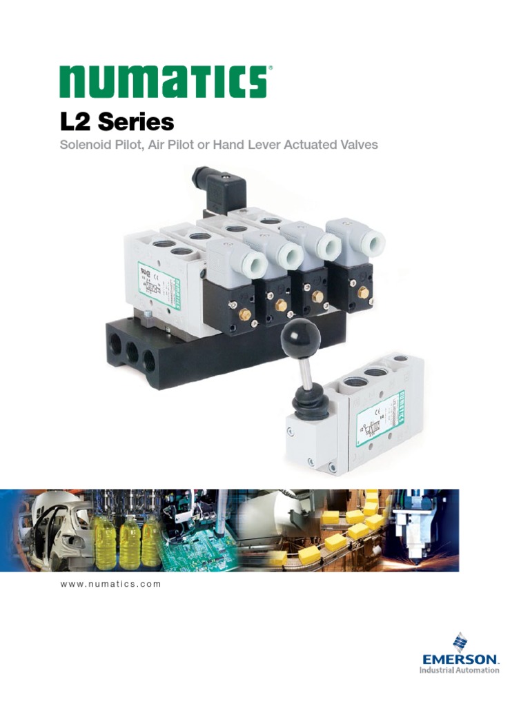 L2 Series Numatics PDF Electrical Connector Valve