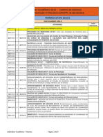 1111COPA MANAUS Calendário Acadêmico 2013 2