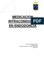 Medicacion Intraconducto en Endodoncia