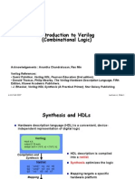 Verilog Combinational Logic MIT