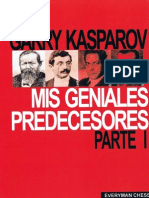 Meus Grandes Predecessores Vol 1 - Gary Kasparov