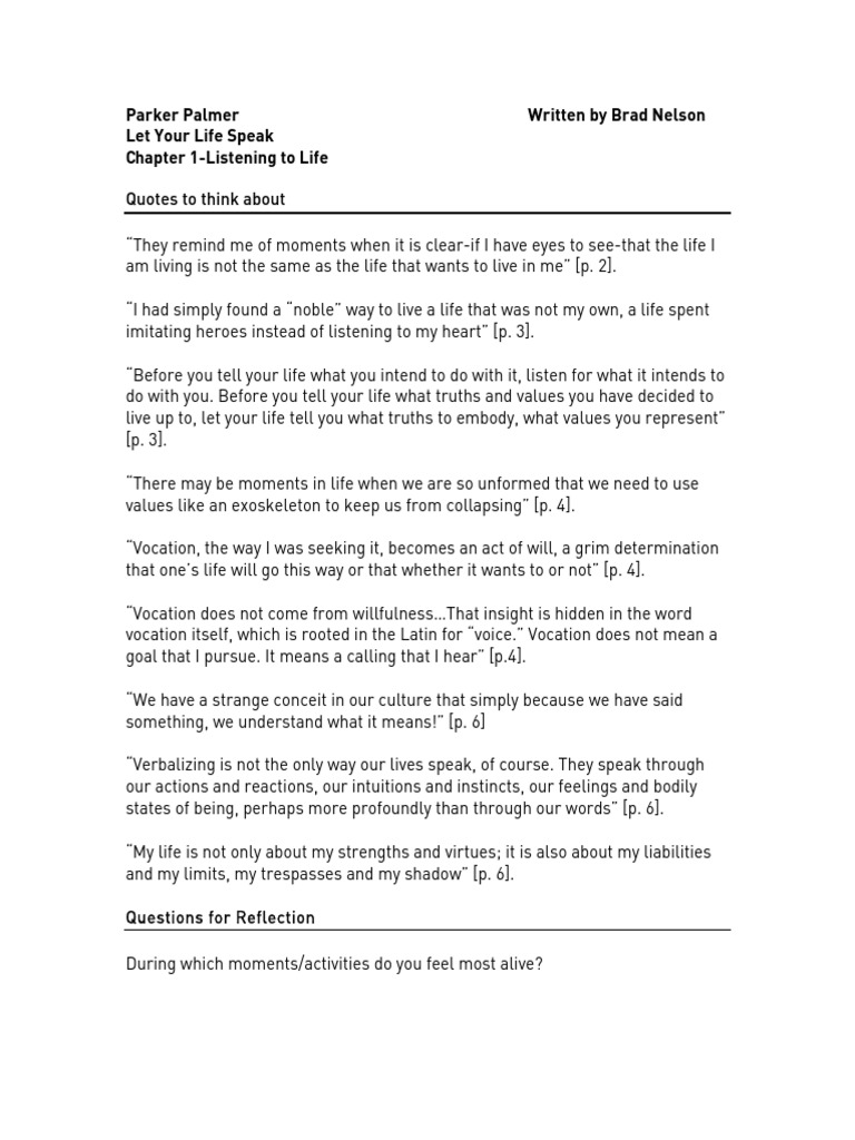 04 Let Your Life Speak Quotes And Exercises Prayer Gospel Of Matthew