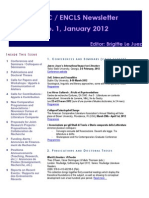 Encls Newsletter 1 Jan 2012