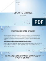 Sports Drinks