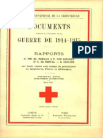 Rapports de MM. Ed. Naville Et V. Van Berchem, DR C. de Marval, A. Eugster Sur Leurs Visites Aux Camps de Prisonniers en Angleterre, France Et Allemagne