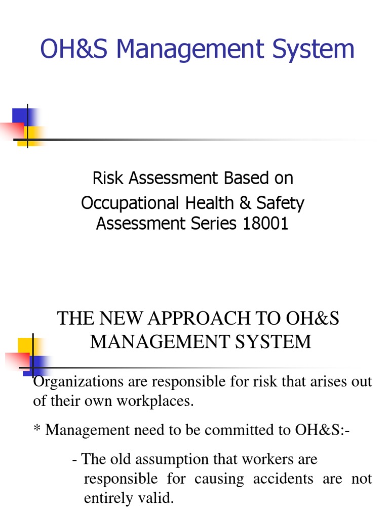 Effective OH&S Management System Guide | PDF | Occupational Safety And ...