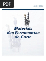 Materiais Das Ferramentas de Corte