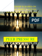 Peer Pressure POWER POINT PRESENTATION