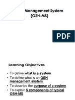 OSH Management System