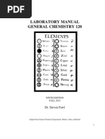 General Chemistry Lab Manual Answer Key