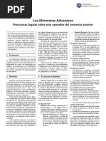0 ALMACENES ADUANEROS