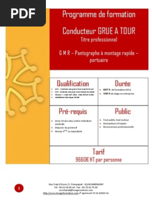 Lettre De Motivation Formation Grutier