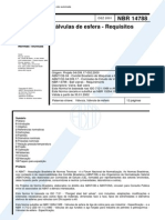 NBR 14788 - Valvulas De Esfera - Requisitos.pdf