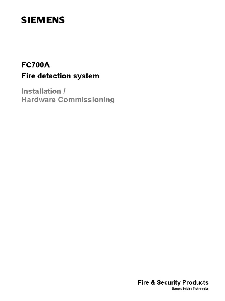 FC700A Hardware | PDF | Safety | Power Supply