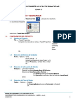 Modelación hidráulica con WaterCAD v8i - Procedimiento recomendado