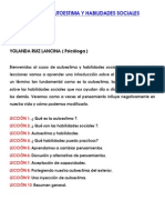 Curso de Autoestima y Habilidades Sociales