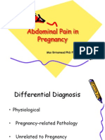 Abdominal Pain in Pregnancy: Max Brinsmead PHD Franzcog July 2012