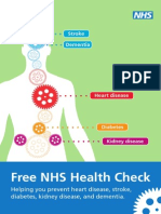 Free NHS Health Check: Stroke Dementia