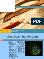 Virus Scanning Program: Vinay Kumar Gurijala 300570951