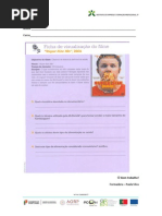 Ficha de Trabalho Sobre o Filme Super Size Me