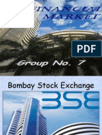 Financial Market - Bombay Stock Exchange