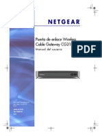 Netgear CG3100D Manual de Usuario