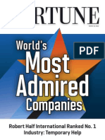 Fortune Mostadmired 2012