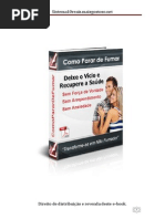 Livro Como Deixar de Fumar
