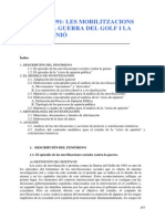 13. 1991 Les Mobilitzacions Contra La Guerra Del Golf.