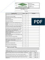 Aerial-Scissor Lift Checklist