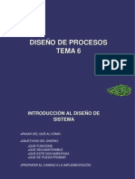 Diseño de Procesos Tema 6