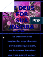 Se Deus for sua inspiração