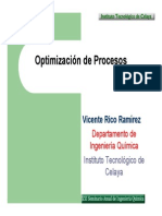 Optimización de Procesos