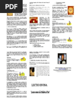 Triptico Lectio Divina