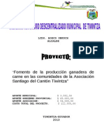 Proyecto Ganadero-Asociación Santiago