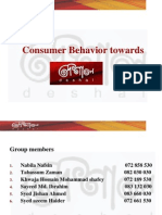 Consumer Behavior - Deshal