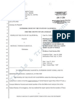 Michael Gargiulo: Prosecution Motion in Limine To Admit Crime Scene Evidence & Expert Testimony of Retired FBI Agent Mary Ellen O'Toole