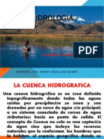 HIDROLOGIA La Cuenca Hidrografica