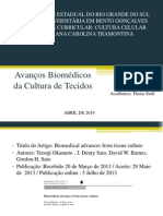 Cultura Celular - Avanços Da Biomedicina