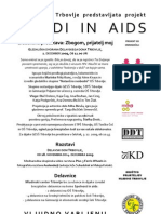 MLADI in AIDS Zbogom, Prijatelj Moj