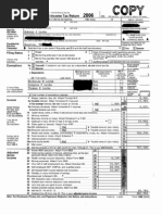 Gene Locke Tax Return, 2006