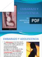 Embarazo y Adolescencia