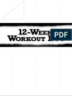 12 Week Workout Log