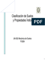 Clasificacion de Suelos y Propiedades Indice