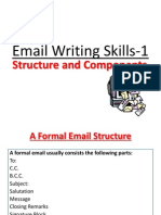 Email - Structure and Components