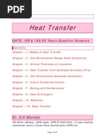 Download Heat Transfer IES GATE IAS 20 Years Question and Answers by S K Mondal 1 by priyampatel21 SN231648721 doc pdf
