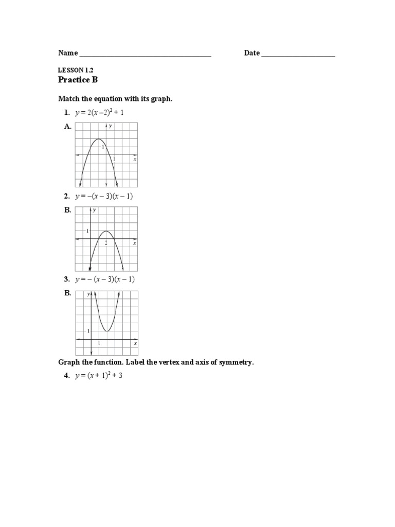 Practice B Module 1 2 | PDF | Teaching Methods & Materials | Science ...