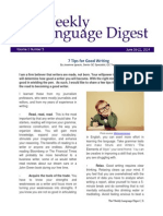 Weekly Language Digest 5th Ed - June 16-22, 2014
