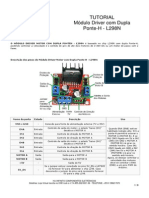 Tutorial completo sobre módulo driver L298N para motores DC e de passo