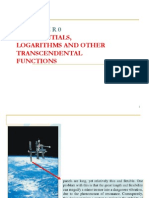 Exponentials, Logarithms and Other Transcendental Functions